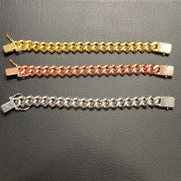 Cuban Ice stripe Bracelet - Picture 6 of 6